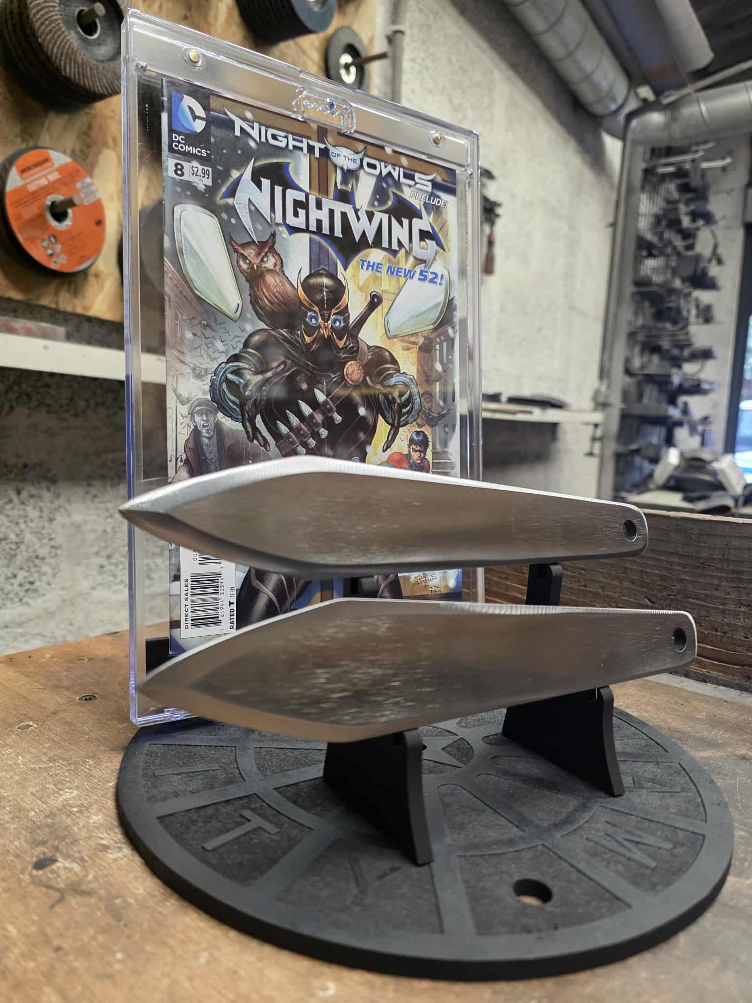 Couteaux de lancer de l'Ergot by Eddy Barrows - One shot