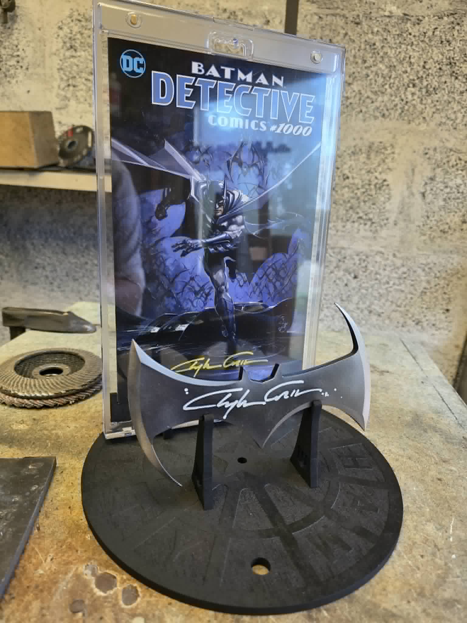 Batarang - Clayton Crain Dédicacé - Création unique – Image 2