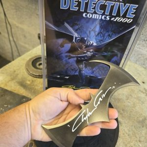 Batarang - Clayton Crain Dédicacé - Création unique