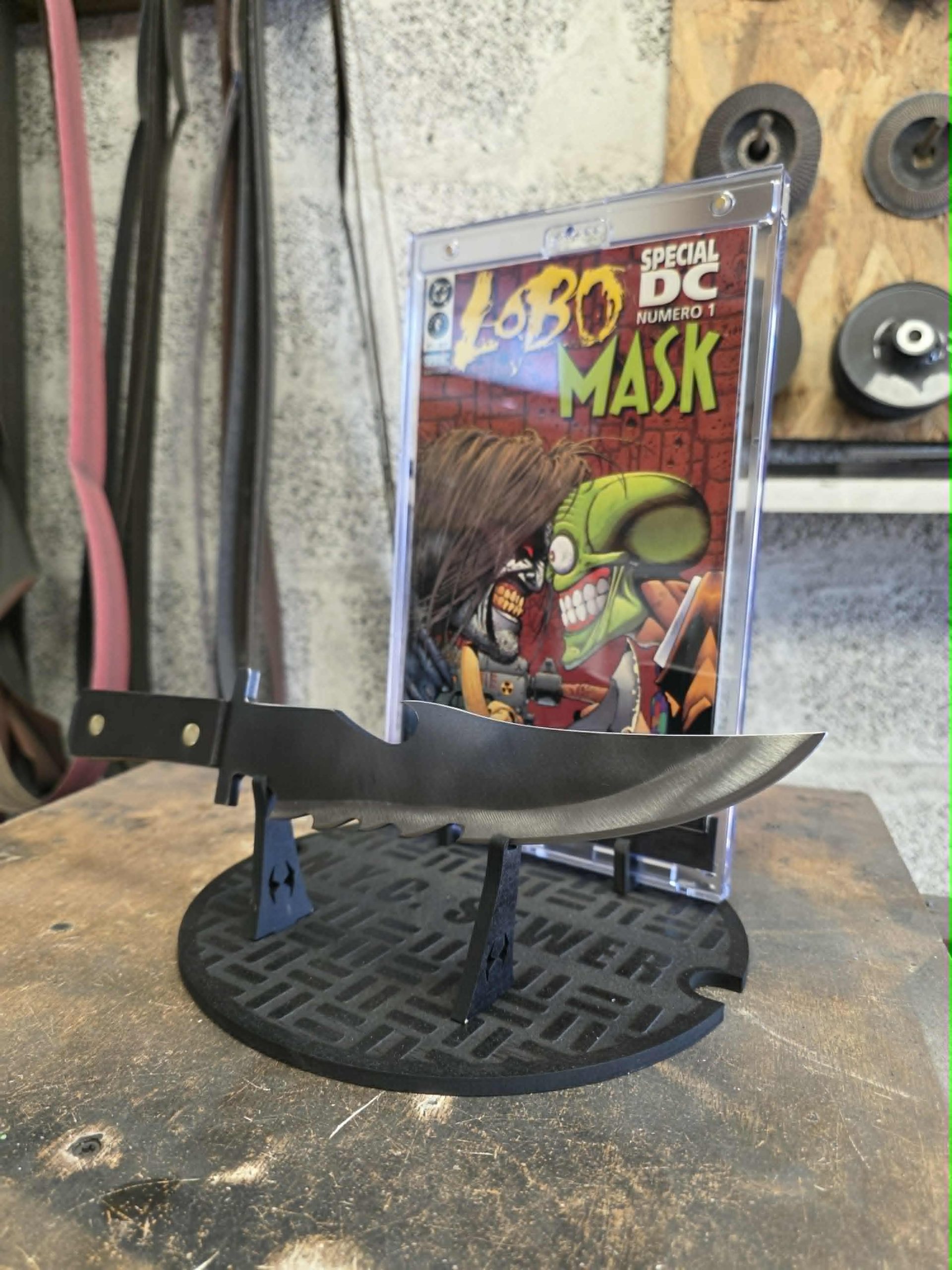 Couteau de Lobo - Lobo vs The Mask - Création unique – Image 4